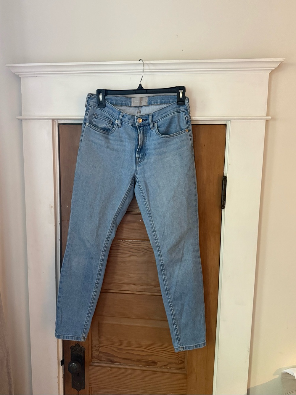 Everlane Light Wash Skinny Jeans